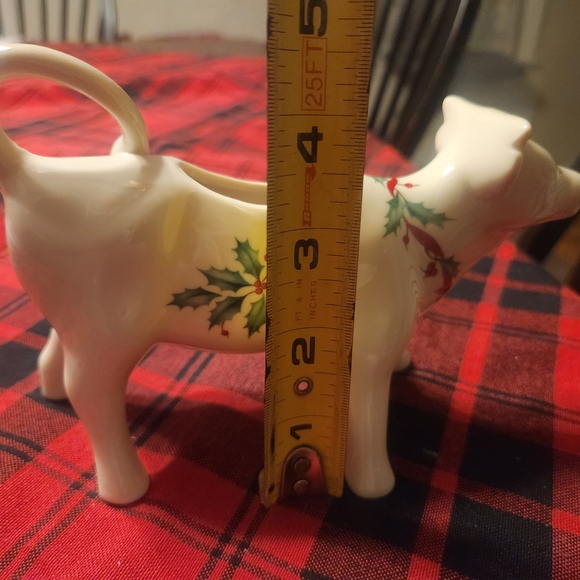 Lenox American By Design Holiday Cow Creamer NEW IN BOX - Picture 15 of 16
